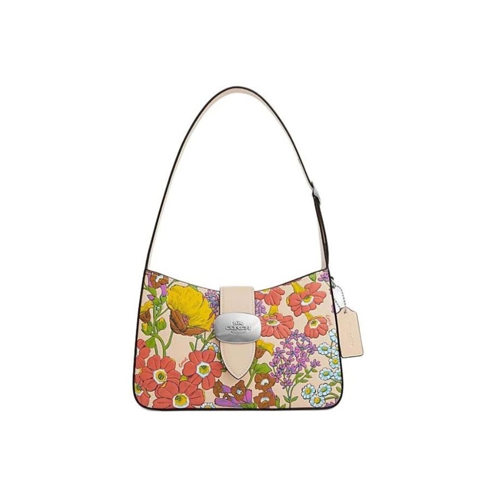 Eliza Shoulder Bag With Floral Print
